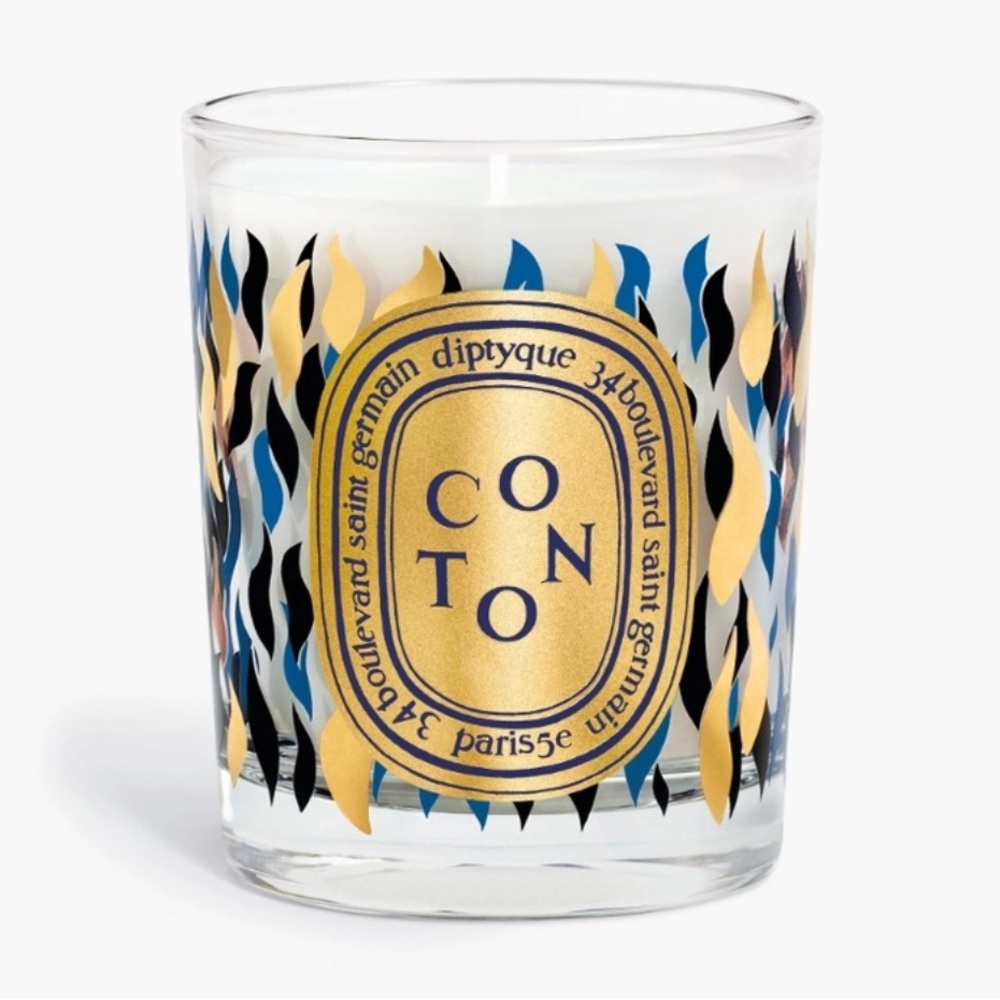 NWT Diptyque Coton 6.5 oz Candle (Original packaging/plastic wrapping)